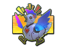 Sticker | Cyber Chicken (Holo) Sticker | Cyber Chicken (Holo)