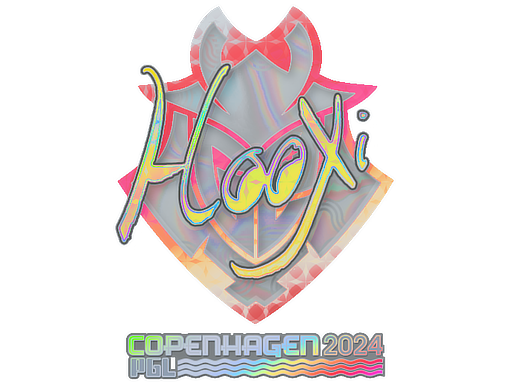 Sticker | HooXi (Holo) | Copenhagen 2024 Sticker | HooXi (Holo) | Copenhagen 2024