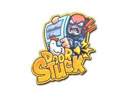 Sticker | Door Stuck (Foil) Sticker | Door Stuck (Foil)