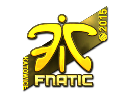 Sticker | Fnatic (Gold) | Katowice 2015 Sticker | Fnatic (Gold) | Katowice 2015