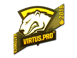 Sticker | Virtus.pro (Gold) | Katowice 2015 Sticker | Virtus.pro (Gold) | Katowice 2015