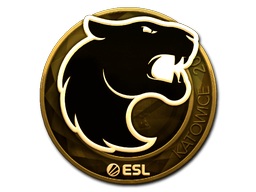 Sticker | FURIA (Gold) | Katowice 2019 Sticker | FURIA (Gold) | Katowice 2019