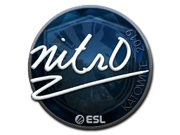 Sticker | nitr0 (Foil) | Katowice 2019 Sticker | nitr0 (Foil) | Katowice 2019