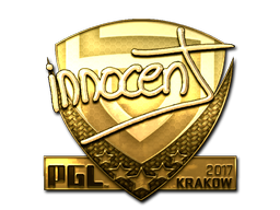 Sticker | innocent (Gold) | Krakow 2017 Sticker | innocent (Gold) | Krakow 2017