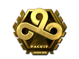 Sticker | Cloud9 (Gold) | London 2018 Sticker | Cloud9 (Gold) | London 2018