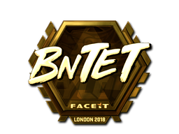 Sticker | BnTeT (Gold) | London 2018 Sticker | BnTeT (Gold) | London 2018
