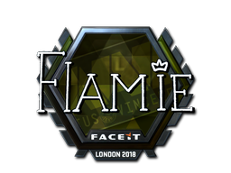 Sticker | flamie (Foil) | London 2018 Sticker | flamie (Foil) | London 2018