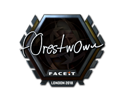 Sticker | f0rest (Foil) | London 2018 Sticker | f0rest (Foil) | London 2018