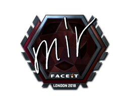 Sticker | mir (Foil) | London 2018 Sticker | mir (Foil) | London 2018
