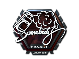Sticker | somebody (Foil) | London 2018 Sticker | somebody (Foil) | London 2018