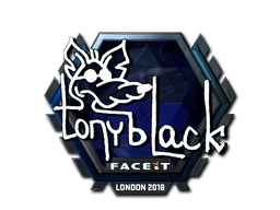 Sticker | tonyblack (Foil) | London 2018 Sticker | tonyblack (Foil) | London 2018