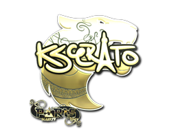 Sticker | KSCERATO (Gold) | Paris 2023 Sticker | KSCERATO (Gold) | Paris 2023