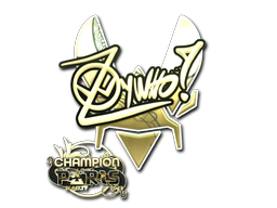 Sticker | ZywOo (Gold, Champion) | Paris 2023 Sticker | ZywOo (Gold, Champion) | Paris 2023