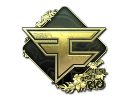 Sticker | FaZe Clan (Gold) | Rio 2022 Sticker | FaZe Clan (Gold) | Rio 2022