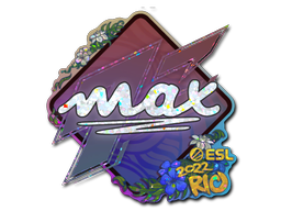 Sticker | max (Glitter) | Rio 2022 Sticker | max (Glitter) | Rio 2022