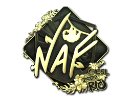 Sticker | NAF (Gold) | Rio 2022 Sticker | NAF (Gold) | Rio 2022