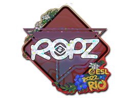 Sticker | ropz (Glitter) | Rio 2022 Sticker | ropz (Glitter) | Rio 2022