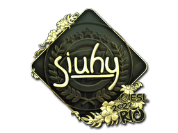 Sticker | siuhy (Gold) | Rio 2022 Sticker | siuhy (Gold) | Rio 2022