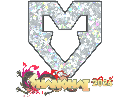 Sticker | MOUZ (Glitter) | Shanghai 2024 Sticker | MOUZ (Glitter) | Shanghai 2024