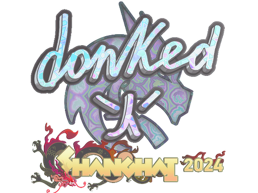 Sticker | donk (Holo) | Shanghai 2024 Sticker | donk (Holo) | Shanghai 2024
