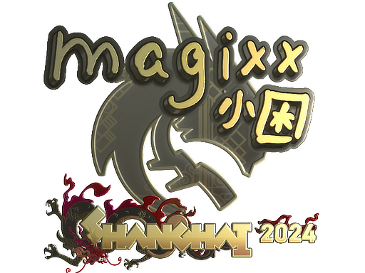 Sticker | magixx (Gold) | Shanghai 2024 Sticker | magixx (Gold) | Shanghai 2024