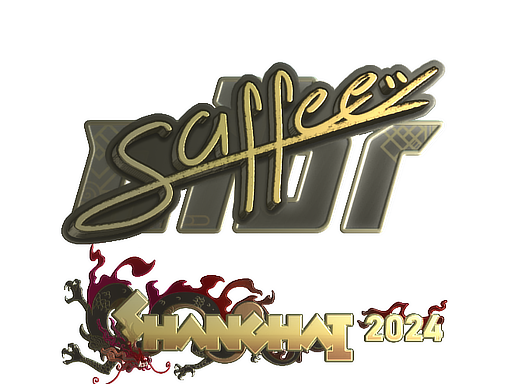 Sticker | saffee (Gold) | Shanghai 2024 Sticker | saffee (Gold) | Shanghai 2024
